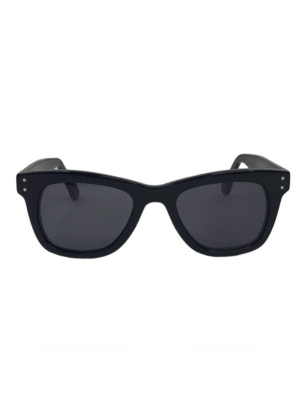 NEW Komono Allen Sunglasses glossy black square wayfarer style